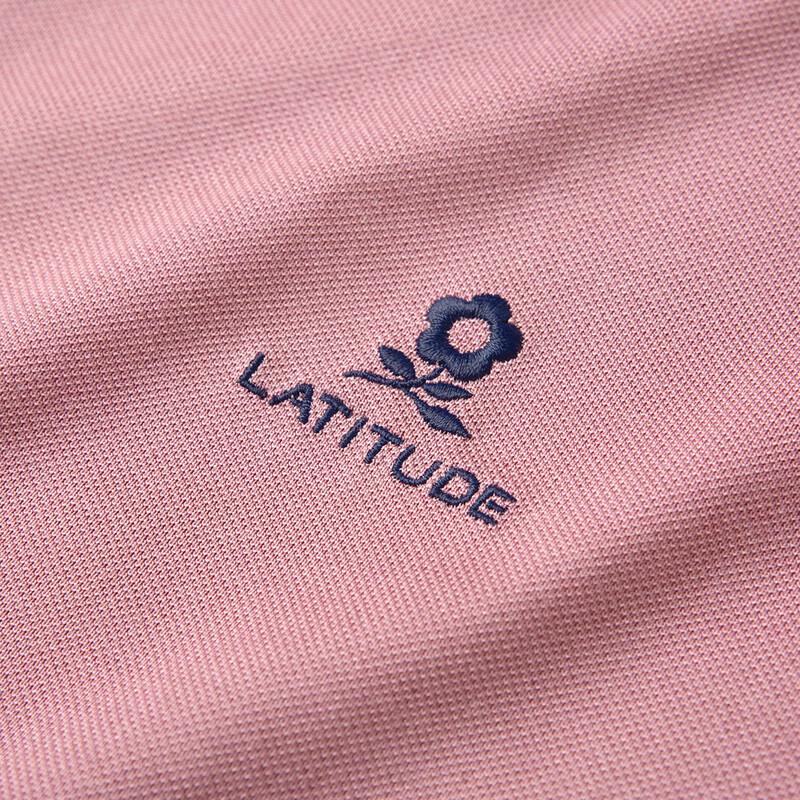MONTAGUT Men's Short Sleeve Polo Shirt with Silk Blend