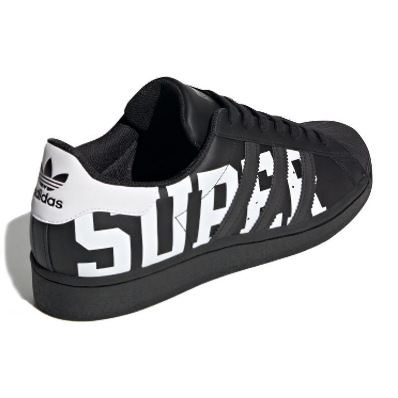 adidas Superstar 'XXL Print Core Black' Sneaker FV2817