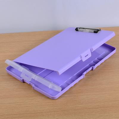 Porte-documents portable pour infirmière, planche à écrire, organisateur de dossiers avec porte-stylo à pince, étui de rangement pour documents pour bureau, école