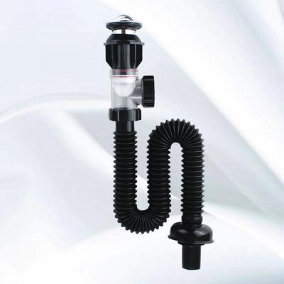 Sewer Drainage Water Hose Anti-Clogging Sinks Drain Hoses Tool-Free Installation Sink Basin Water Drain Tube Kitchen Accessories