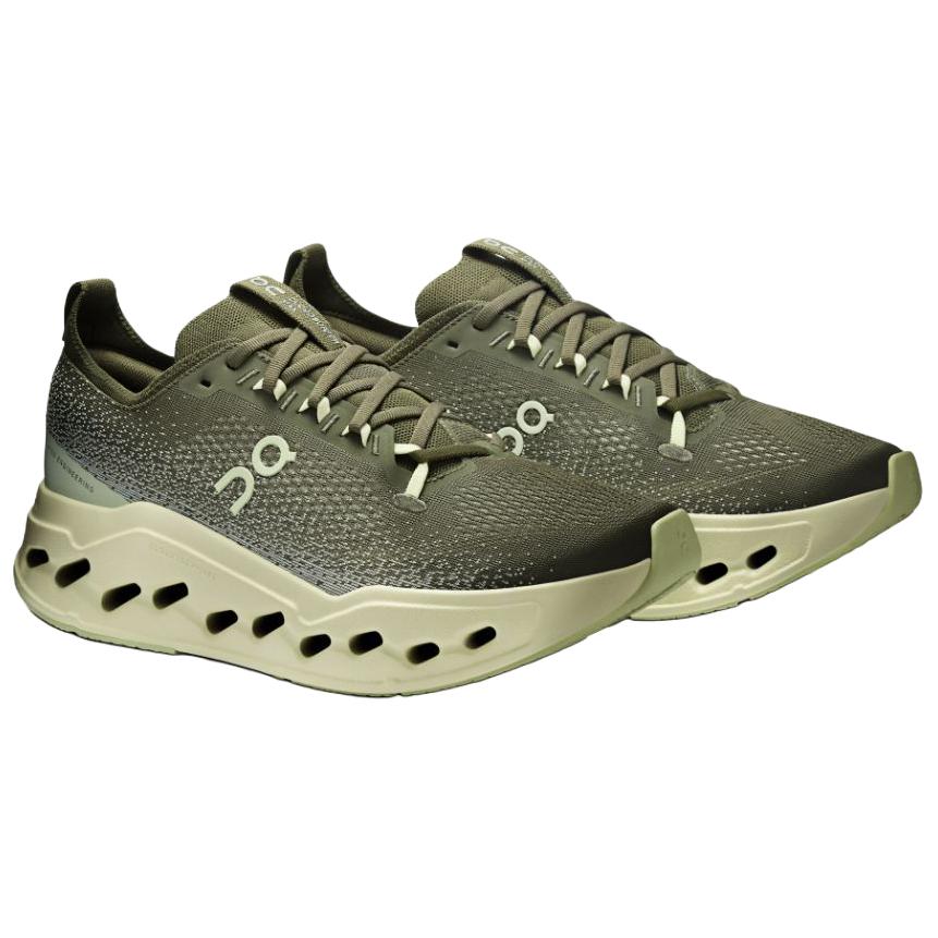 On Cloudsurfer Max Running Shoes Men's Olive Green 3MF30434731