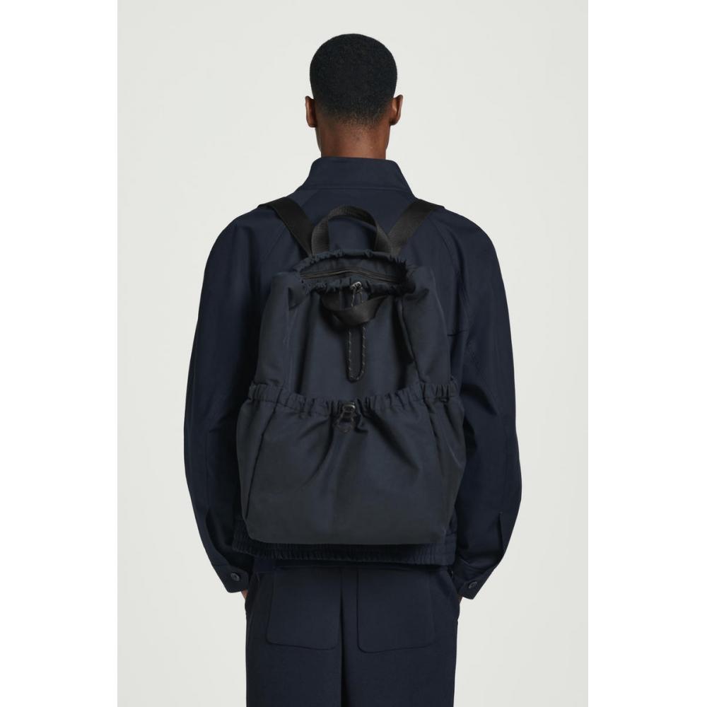 COS Japan Drawcord Backpack   Nylon
