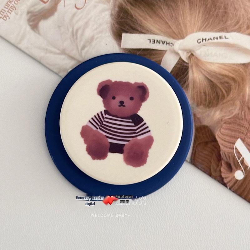 Cartoon Pattern Frosted Film for MagSafe Magnetic Phone Stand – Creative Design for Lazy Use