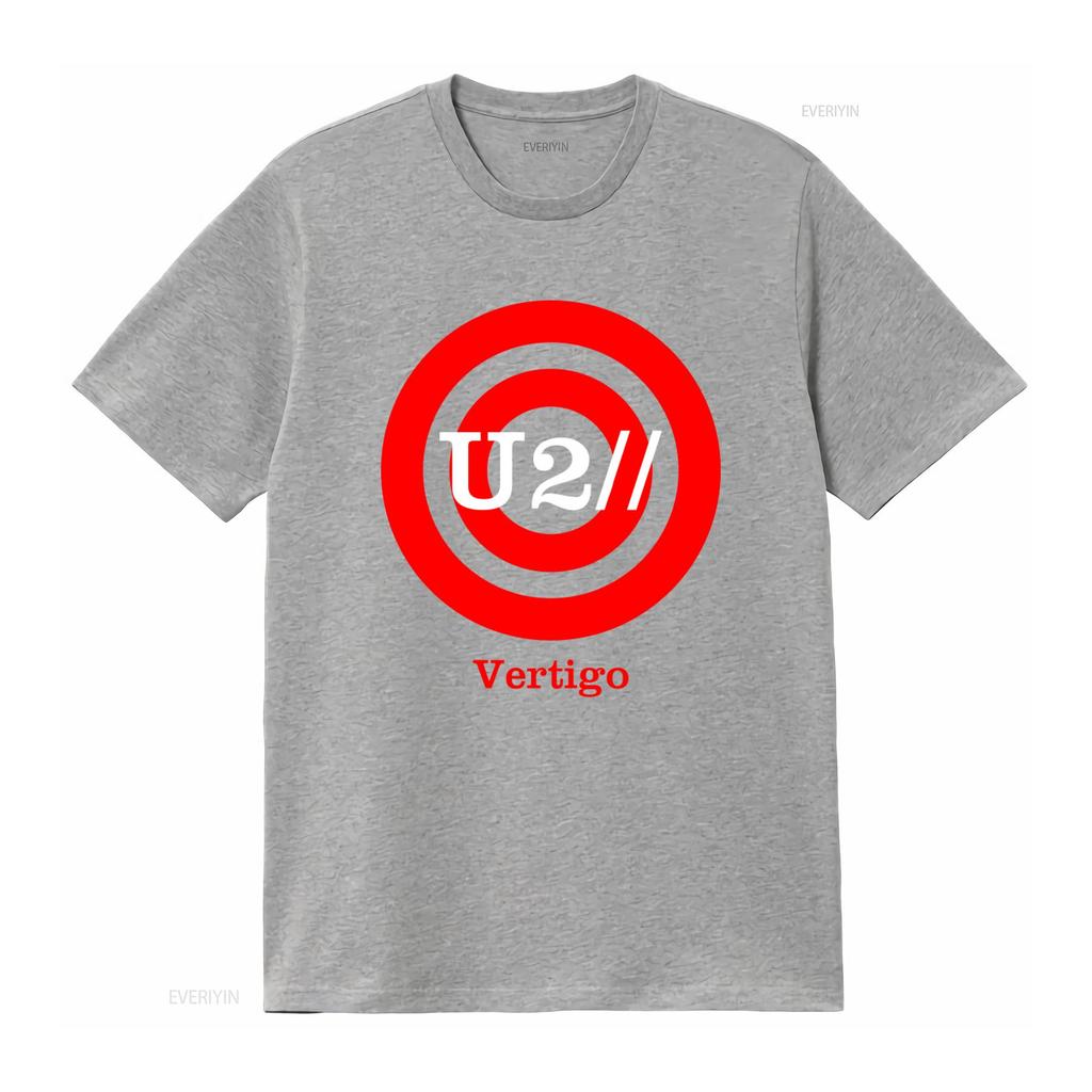 2005 Vintage U2 Vertigo Tour Nero Musica Rock Band Stampa Maglietta Taglia Xl vintage Lavata grafica uomo Unisex