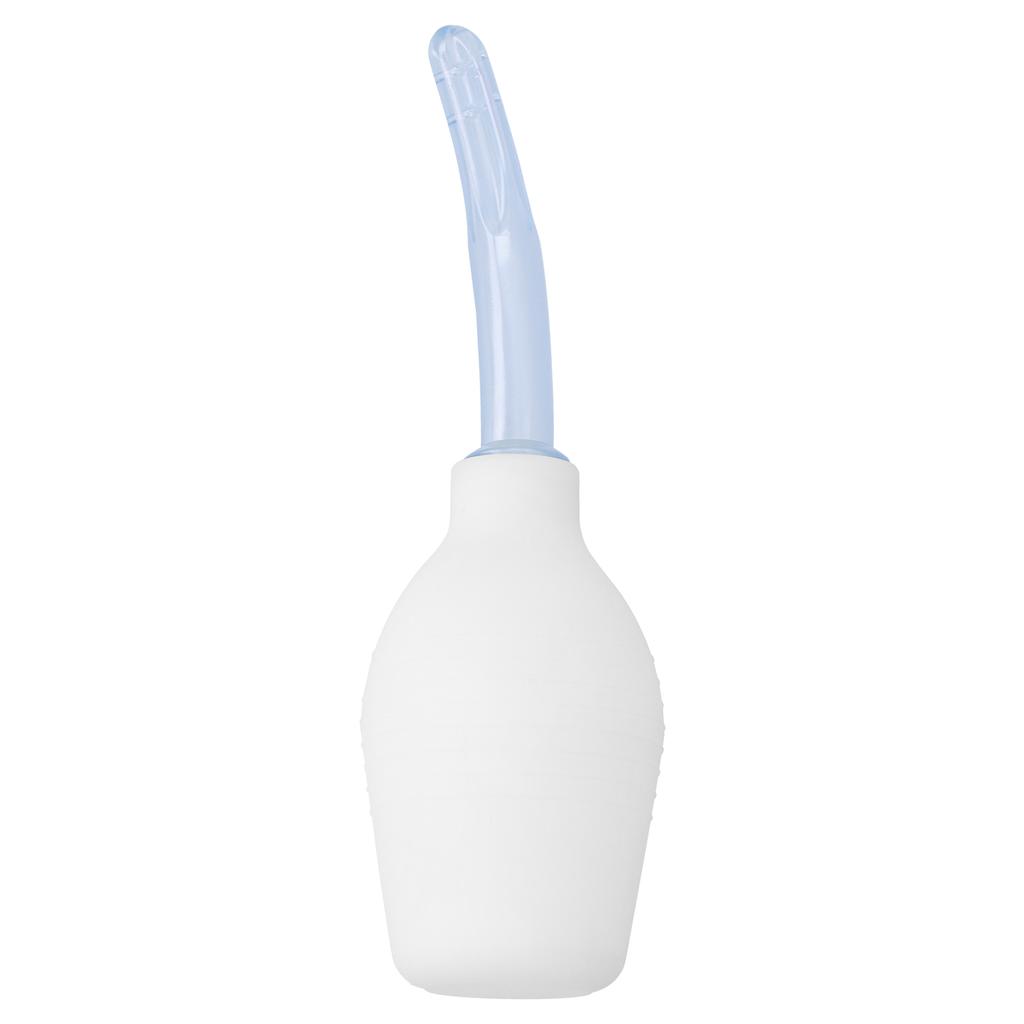 310ML Silicone Women Vaginal Douche Anal Douche Ball Type Soft Enema Cleaner White