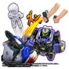 Takara Tomy Human Machine Butt Buster Black Zunk Rusher