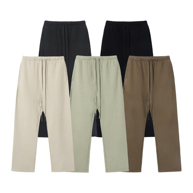EastRogue New Streetwear Brand SMIROON Loose Fit Wide-leg Pants with Drawstring Casual Straight-leg Trousers