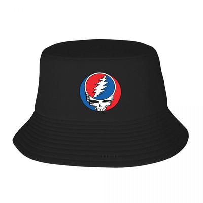 Nowa czapka Grateful Dead Steal Your Face Czapka typu bucket Czapka snapback Czapka golfowa Czapki wojskowe taktyczne Czapki damskie Unisex