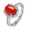 Lindon Classic Copper Alloy Zircon Ring Ladies Jewelry Wedding Promise Party Gift