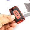 Auto Shell Holder For Peugeot 308 406 107 206 207 307 For Citroen C2 C3 C4 C5 C6 C8 Xsara Picasso Tpu Leather Car Key Case Cover