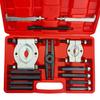 7Akiranoai Bearing Puller Set Straight Gear Puller Capacity Claw Type Gear Puller Bearing Removal Set 14-Piece 30-75mm 5-Ton