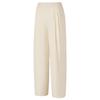 Solid Color Loose Fit Cooling Sun Protection Knitted Sports Pants Women Bottoms P226W174-01B4