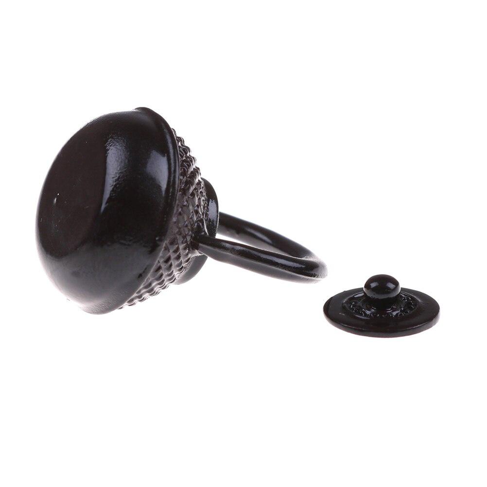Doll Accesories Boiling Water Kettle 1/12 Dollhouse Kitchen Canteen Miniature Doll House Decoration Girl Gift Toys Black