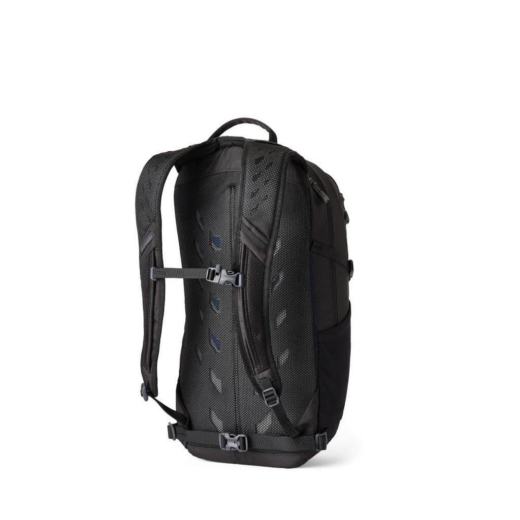 Gregory Nano 20 Großer Rucksack, Optic Black, Offiziell, Leicht, Fassungsvermögen, Tablet/PC-Aufbewahrung,