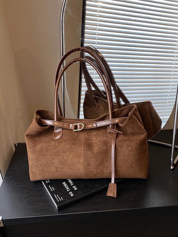 2025 Autumn/Winter High-End Women's Crossbody & Shoulder Tote Bag with Large Capacity