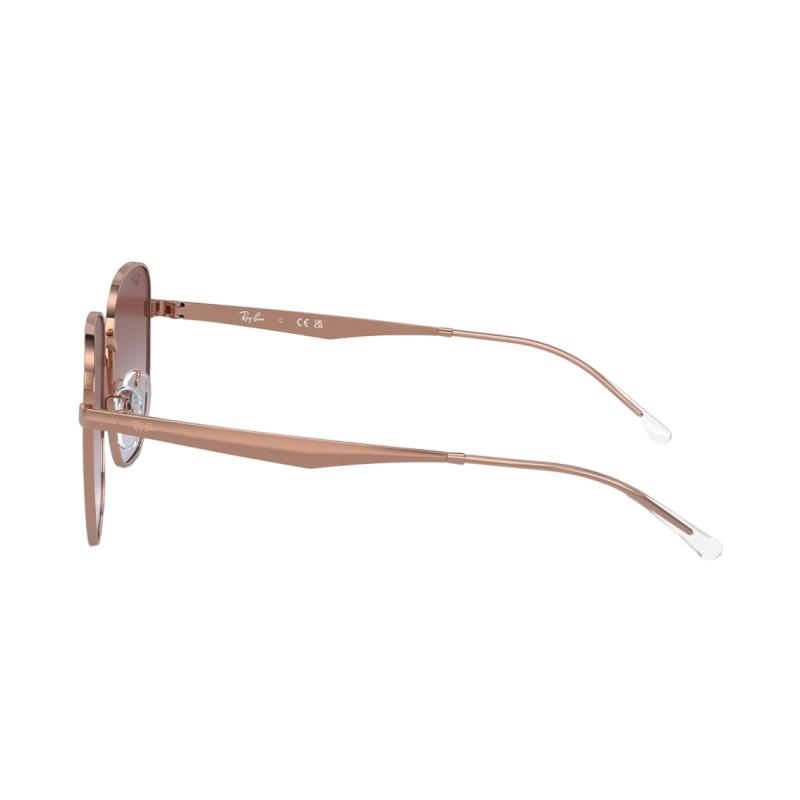 RayBan Solid Colour Beauty Metal Frame Alloy Square Sunglasses Unisex Couple Style