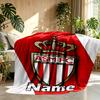 Custom Name Personalized AS Monaco Print Blanket, Home Decor, Bedroom, Sofa, Camping, Couch, Gifts for Birthday Christmas