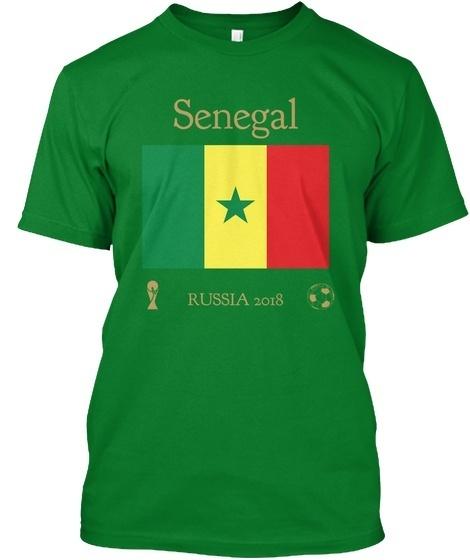 

Стандартная футболка унисекс Senegal Football 2018