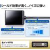 Sanwa Supply DisplayPort to DVI Adapter, 0.2m, AD-DPDV02