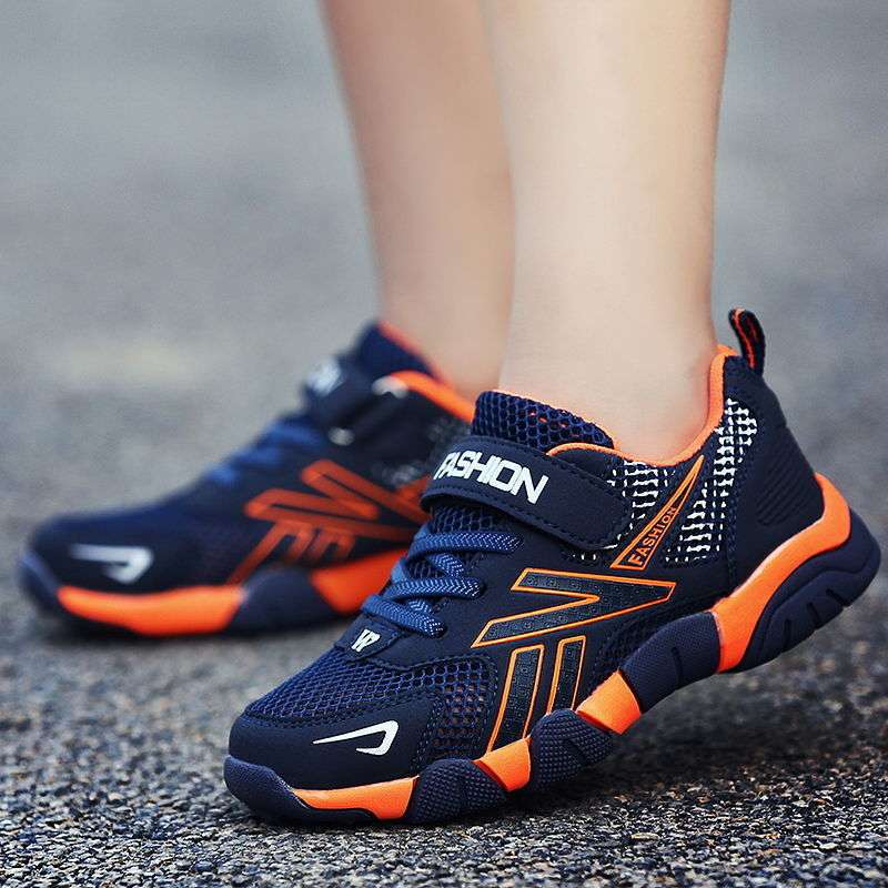 Children's shoes Boys' sports shoes Summer single mesh boys' shoes Middle and older children's students' casual shoes Boys' shoes