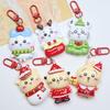 Kawaii Cartoon Christmas Keychain: Cute Bag Decoration & Gift for Couples and Friends