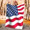 1pc American flag blanket, al season lightweigh Poster blanket home office outdoor nap multifunc Poster blanketional blanket