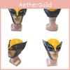Mask Halloween Wolverine Resin Cosplay Prop For Costumes And Parties Themed