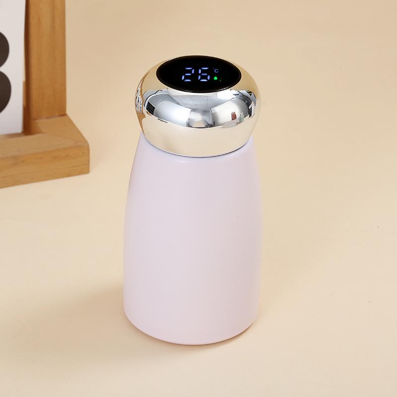 316 Stainless Steel Mini Thermal Cup with Smart Temperature Display - Stylish, Insulated, and Portable for Students