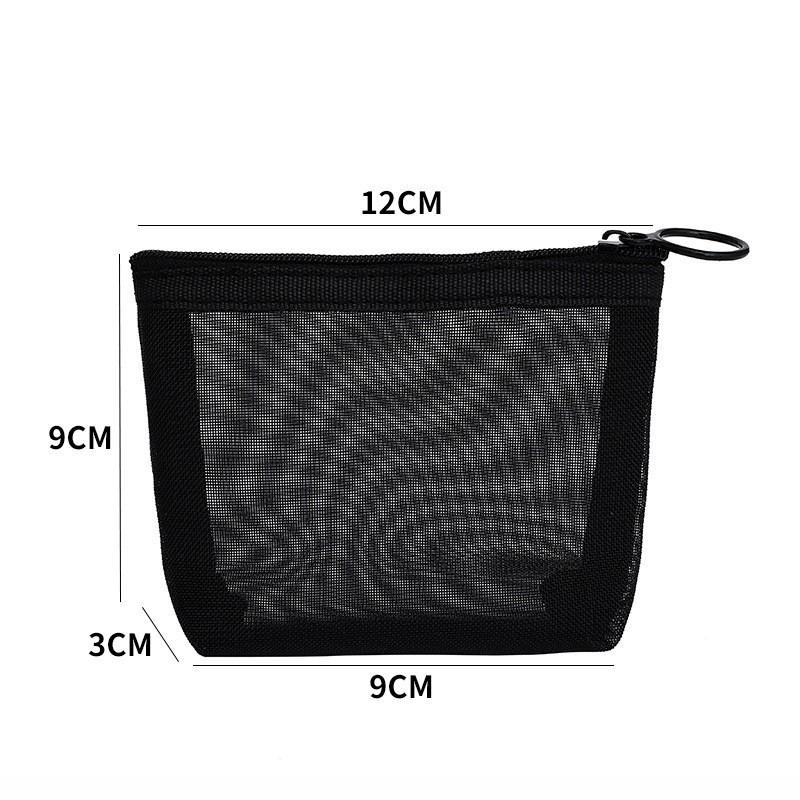 Travel Transparent Makeup Bag For Women, Multifunctional Zipper Storage Bag, Portable Visible Cosmetics Storage Bag