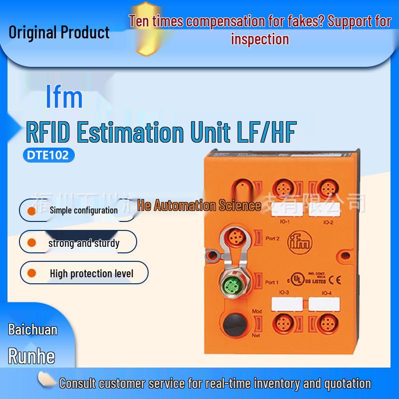 Brand New DTE102 IFM Speed Monitoring Sensor - Original, In Stock DTE102