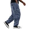 Pantaloni da uomo in velluto a coste con sei tasche e