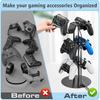 Controller Stand,3 Tier Controller Headphone Holder for Universal Headsets and Controllers Xbox PS5 PS4 Switch