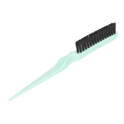 Hair Teasing Brush Men Women Salon Nylon Hair Rat Tail Teasing Brush for Back Combing Styling Tool