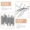 200Pcs Round Steel Dowel Pins 2Mm Stainless Shelf Support Pins for Woodwork Cabinet Partitions Furniture Accessories