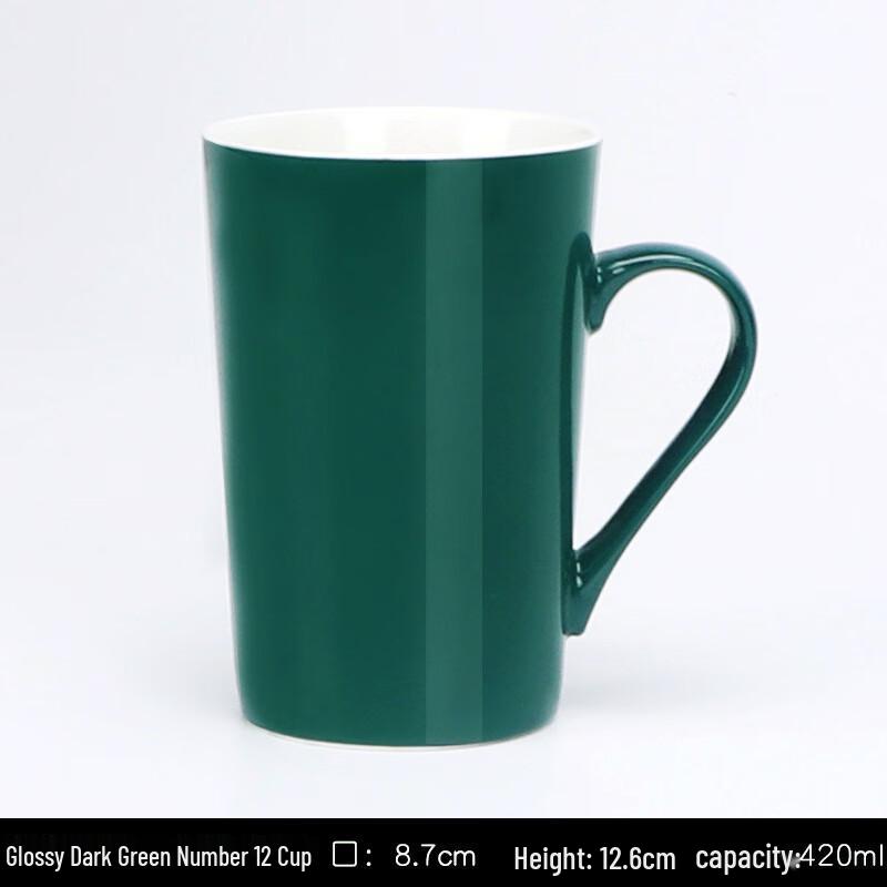 

Changqi Glossy Green Number Ceramic Mug Set