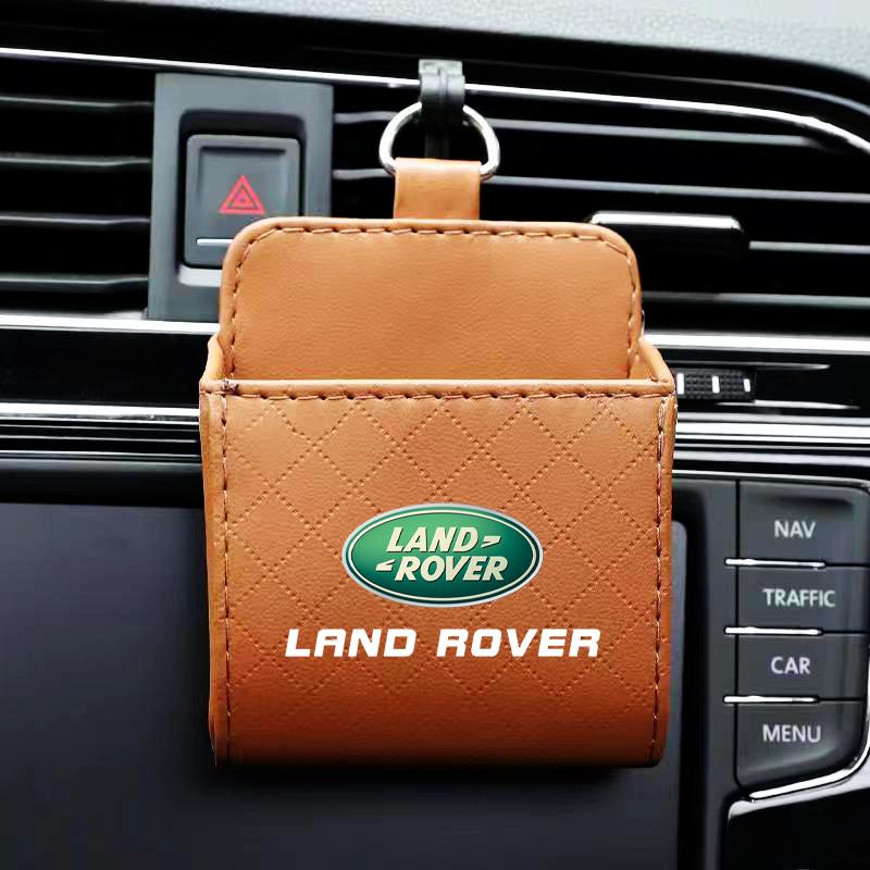 Förvaringsväska för bilinteriör Luftutsläpp Skräppåse Hängande Organizerlåda för Land Rover Range Rover Defender Freelander Discovery 1 2 3 Evoque Rover L322