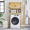 VidaXL Cabinet for Washing Machine Bathroom Corona Solid Pine, Bathroom Shelf, Toilet Shelf, 4013408