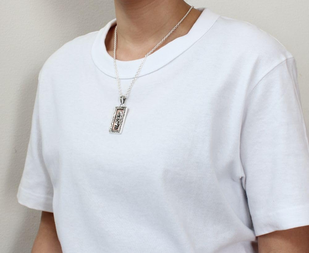 Oriental Vibrations Fudo Myoo Silver 925 Pendant