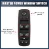 Power Window Switch, Front Left Driver Side Window Control Switch No.68620474AA/68139805AA/68139805AB/68139805AC/68139805AD for Dodge Journey