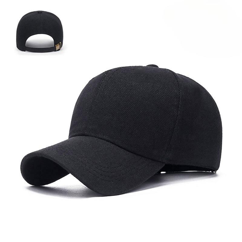 New Solid Color Unprinted Baseball Cap Men's Outdoor Fishing Korean Version Cap Women's Simple Trendy Shade Sun Protection Hat