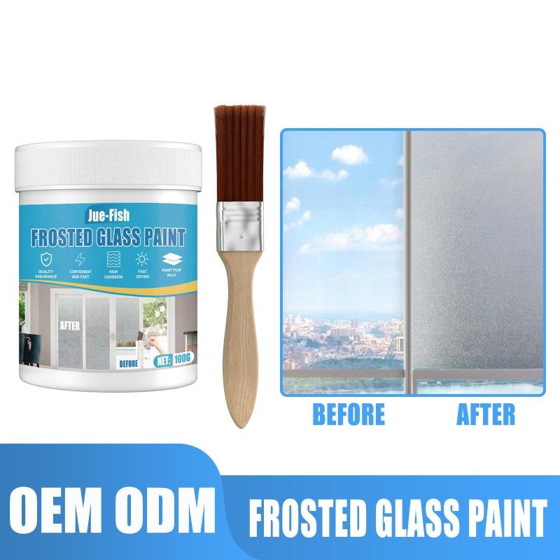 Frosted Glass Spray Paint for Windows 100ml Door & Window Shading Frosted Glass Paint Frost Spray Paint for Home Office
