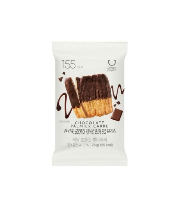 Delight Project Palmi Carre 3 Flavors – Low Sugar Choco, Strawberry, Double Cookie