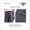 NVG·YOUNG Men's Lightweight Casual Tapered Cargo Trousers