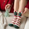 Christmas Tree Christmas Thick Thermal Socks X-mas Elk Star Sleeping Slipper Socks Women