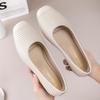 Yuzhihao Women's Round Toe Flat Sandals - Solid Color Summer Fashion