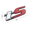 RFM2  Plastic 3D TS Logo Emblem Badge Car Sticker Styling Chrome Glossy Car Decal for Subaru Forester BRZ WRX STI Car Decoration