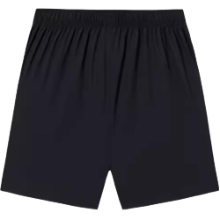 Anta Running Series Solid Color Simple Versatile Quick-Dry Sports Shorts Women Shorts Black 162525506-1