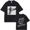 2026 Singer Tate Mcrae T8 Magliette Musicali Unisex Donna Vintage T-shirt Estiva Cotone Manica Corta Top per Fan Regalo