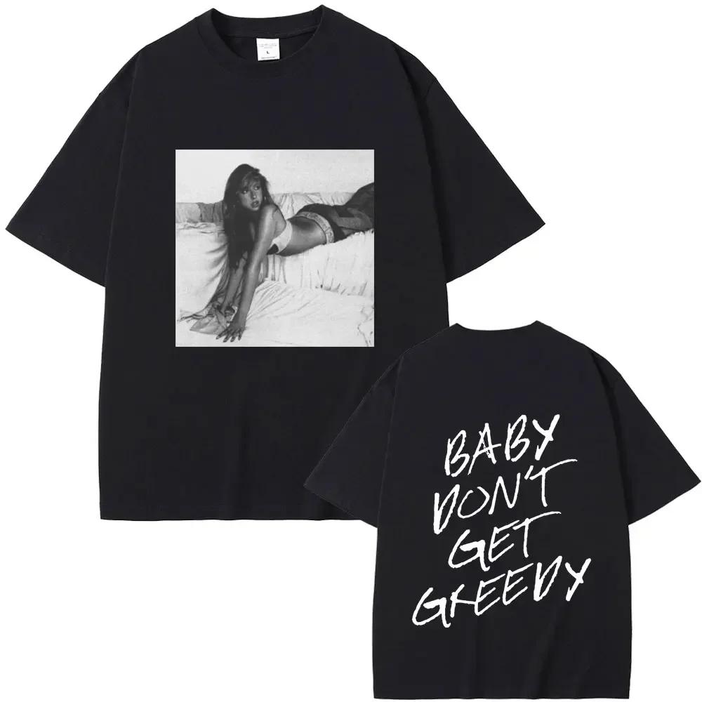 2026 Singer Tate Mcrae T8 Magliette Musicali Unisex Donna Vintage T-shirt Estiva Cotone Manica Corta Top per Fan Regalo