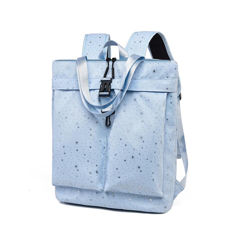 Sternenrucksack Damen Leichter Rucksack Multifunktionale Umhängetasche